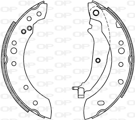 OPEN PARTS Jarrukenkäsarja BSA2227.00